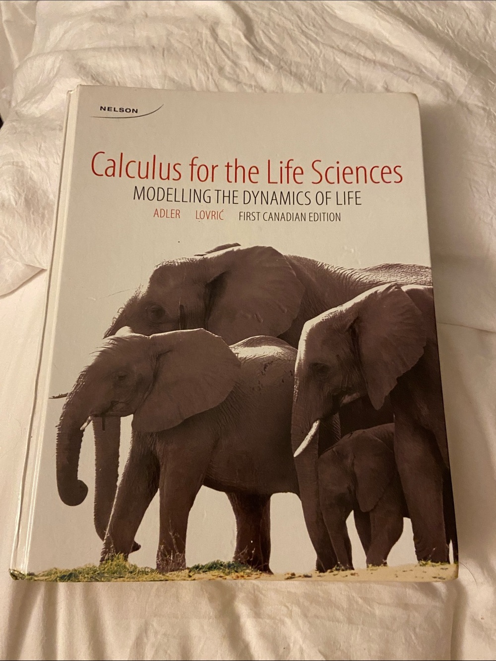 Calculus for life science textbook